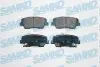 Тормозные колодки задние Hyundai Santa Fe, Kia Sorento 09- SAMKO 5SP1625 (фото 1)