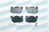 Тормозные колодки передние (18.0mm) Peugeot 205,305,306,309,405;Renault (Bendix) SAMKO 5SP271 (фото 1)