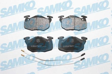 Тормозные колодки передние (18.0mm) Peugeot 205,305,306,309,405;Renault (Bendix) SAMKO 5SP271