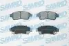 Тормозные колодки передние (17.5mm) Toyota Corolla 07/92-(Aisin), GEELY BYD III SAMKO 5SP561 (фото 1)