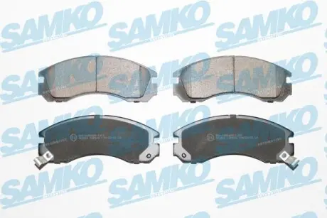 Тормозные колодки передние (15.7 мм) (система AKEBONO) Mitsubishi Outlander 98- SAMKO 5SP578