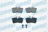 Тормозные колодки задние (14.5mm) Ford Focus 98- (Lucas) SAMKO 5SP697 (фото 1)