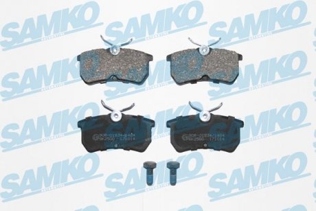 Тормозные колодки задние (14.5mm) Ford Focus 98- (Lucas) SAMKO 5SP697