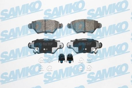 Тормозные колодки задние (16 мм) (система BOSCH) Opel Astra G 98-05 SAMKO 5SP699