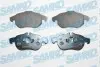 Тормозные колодки передние (20 мм) (система ATE) Opel Astra H Vectra C 02-15 SAMKO 5SP814 (фото 1)