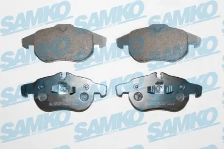 Тормозные колодки передние (20 мм) (система ATE) Opel Astra H Vectra C 02-15 SAMKO 5SP814