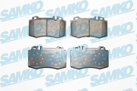 Тормозные колодки передние (17.2мм) (система BREMBO) MB C/M/S-Class 98-13 SAMKO 5SP849