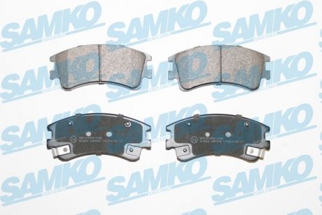 Тормозные колодки передные Mazda 6 2.0/2.0DI/2.3 02- SAMKO 5SP878