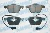 Тормозные колодки передние (20mm) VW Sharan, Ford Galaxy, Seat (16&quot;, ATE) 00- SAMKO 5SP971 (фото 1)