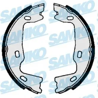 Колодки ручного тормоза 160x25 Opel Astra,Calibra,Omega,Vectra,Senator SAMKO 82570
