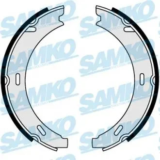 Колодки гальмівні барабанні SAMKO 84730