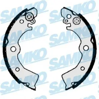 Тормозные колодки задние 180x31 Nissan Almera 95-; Sunny 90- SAMKO 87030