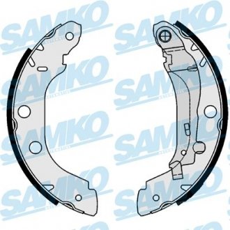 Тормозные колодки задние (барабанные) (228x42.5) (система BENDIX/BOSCH) Renault SAMKO 87340 (фото 1)