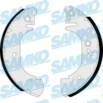 Тормозные колодки задние (барабанные) (254x52) Ford Transit 94- (14" / FT80-120) SAMKO 87410