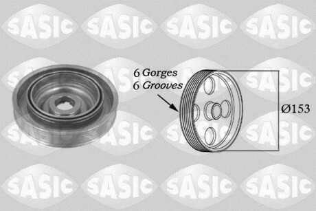 ШКИВ КОЛ. SASIC 2150003