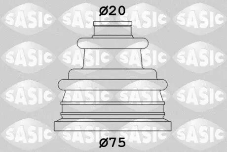 - Пыльник приводного вала SASIC 4003404