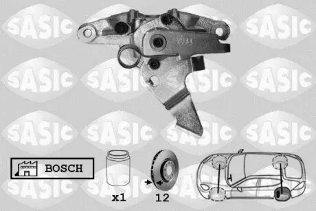 Супорт задній SASIC 6504008