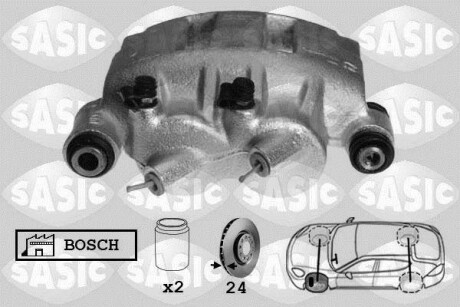 Супорт передній SASIC 6504026