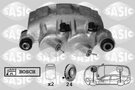 Супорт передній SASIC 6504027