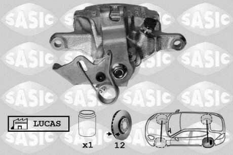 Гальмівний супорт задній лівий SASIC 6504032