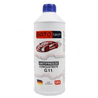 SATO Антифриз синий (-80С) 1,5л. G11 SATO TECH G1101B