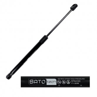 SATO Амортизатор капота F=360N, L=39см, H=15.2см SATO TECH ST60103