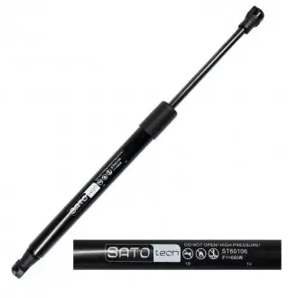 SATO Амортизатор капота F=680N, L=33.3см, H=10см SATO TECH ST60106