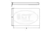 Фильтр салона Toyota Avensis 2.0 (00-), Camry 2.4, 3.0 (01-06), Celica 1.8 (99-05), Land Cruiser 2.7, 4.0 (00-), P (SA 1222) SCT SCT Germany SA1222 (фото 3)