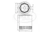 Фільтр масляний KIA Sportage I (JA) 2.0i 16V (01-05) (SM 103) SCT SCT Germany SM103 (фото 3)