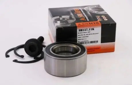 Підшипник передній Audi 80, 90, 100, 88-96, (37x43/45x82), монт. ккт.+ SHAFER SH157.11K