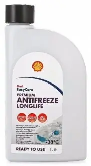Антифриз-концентрат (красный) (-40°C) (готовый) (G12 / VW TL 774 D) 1 л SHELL PBT78F