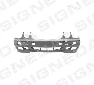 Бампер передній MERCEDES BENZ (E-KL W210), 06.99 - Signeda PBZ04020BA
