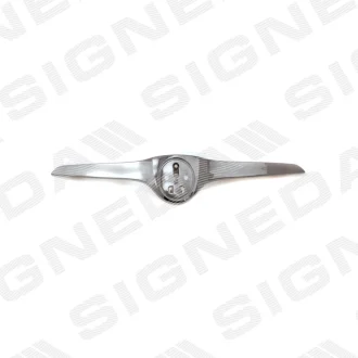 Фото накладка на верхнюю решетку радиатора (без эмблемы) Skoda Fabia Roomster 06-14 Signeda PSD07019MAK Накладка на верхнюю решетку радиатора (без эмблемы) Skoda Fabia Roomster 06-14 Signeda PSD07019MAK