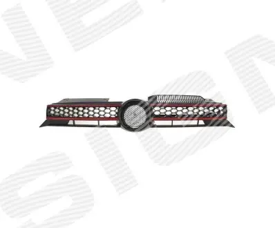 Решітка радіатора VW GOLF VI, 09 - 12 Signeda PVW07089GA(K)