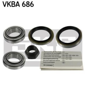 Підшипник маточини переднього колеса SKF VKBA 686