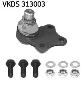 CITROEN Р/к кульова опора +болти +гайки PEUGEOT Partner 96-, Xsara,Berlingo 96- SKF VKDS 313003