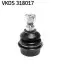 DB кульова опора нижн. W123/126 SKF VKDS 318017 (фото 1)