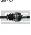 FORD піввісь GALAXY 1.9TDI 96-00 лів. ABS SKF VKJC 1040 (фото 3)