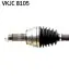 Приводний вал BMW X5 (E70)/X6(E70) \&#039;\&#039;L \&#039;\&#039;07&gt;&gt; SKF VKJC8105 (фото 2)
