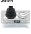 Комплект пильовиків гумових SKF VKJP 8324 (фото 1)