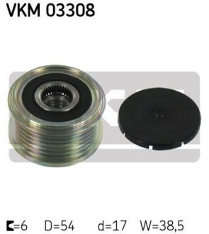 Шков генератора SKF VKM 03308