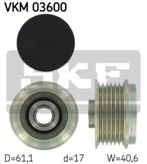 Шкив генератора SKF VKM 03600