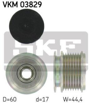 Шкив генератора SKF VKM 03829