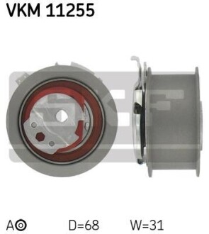 Ролик модуля натяжителя. SKF VKM 11255