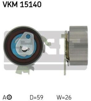 Ролик модуля натяжителя. SKF VKM 15140