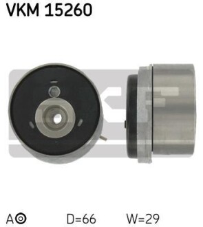 Ролик модуля натяжителя. SKF VKM 15260