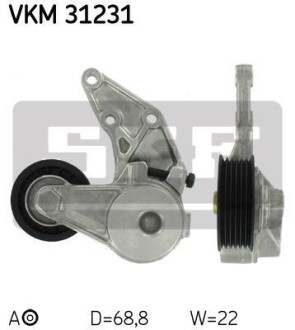 Натяжной ролик SKF VKM 31231