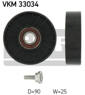 Обвідний ролик SKF VKM 33034