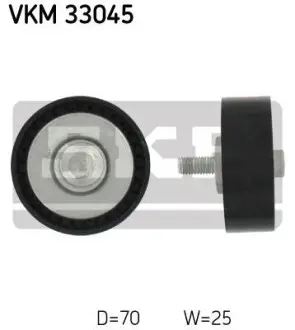 Обвідний ролик SKF VKM 33045 (фото 1)