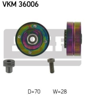 Обводной ролик SKF VKM 36006